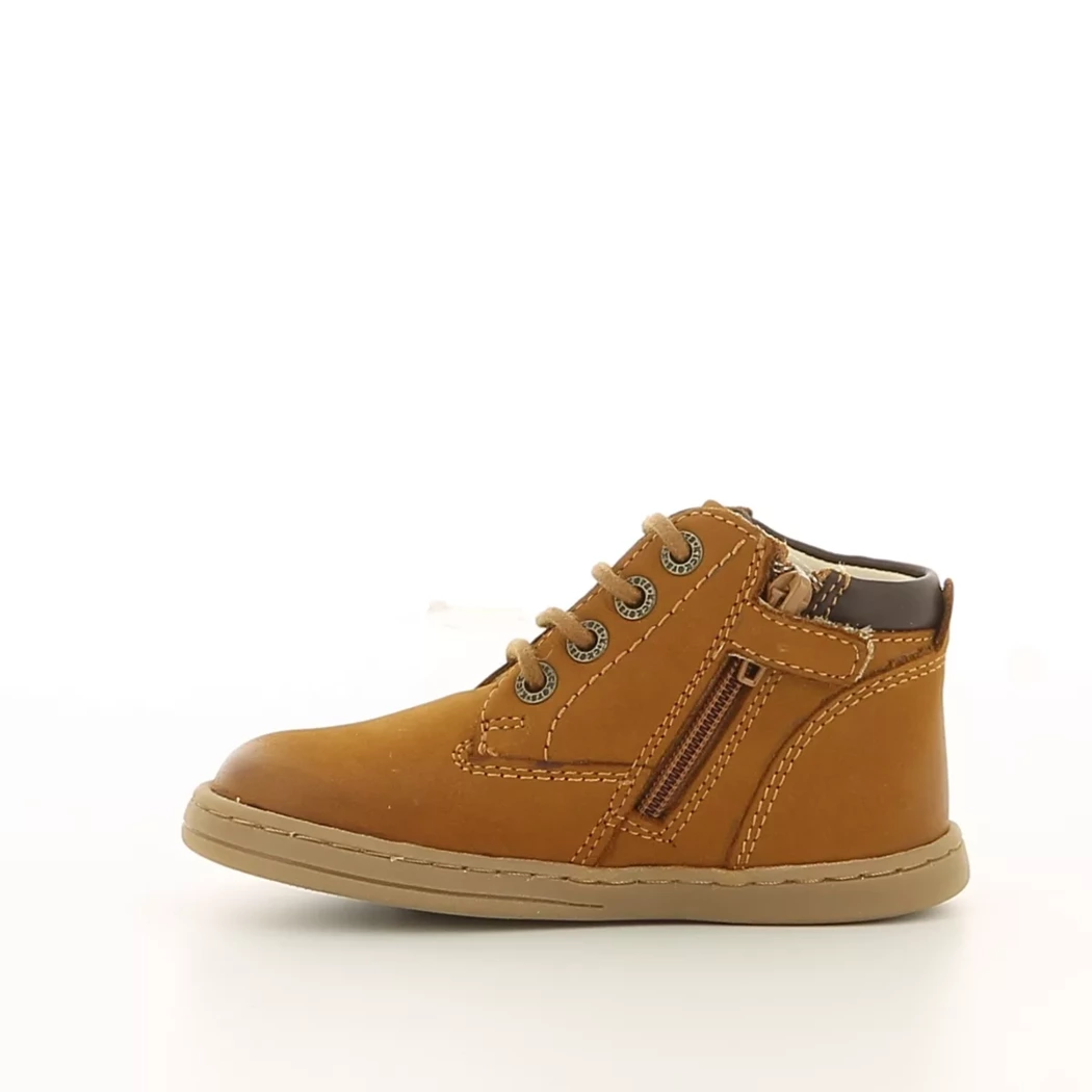 Image (4) de la chaussures Kickers - Bottines Cuir naturel / Cognac en Cuir nubuck Image (4) de la chaussures Kickers - Bottines Cuir naturel / Cognac en Cuir nubuck