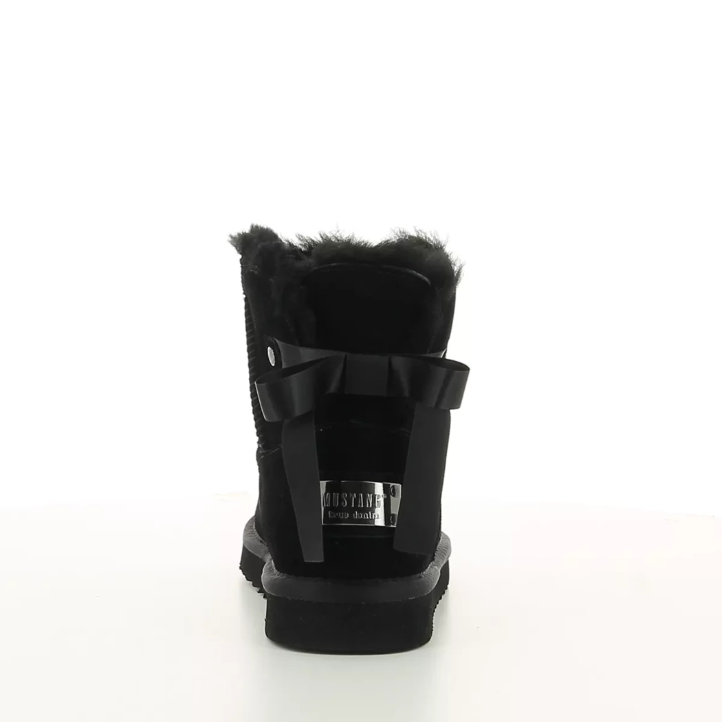 Image (3) de la chaussures Mustang - Boots Noir en Cuir nubuck Image (3) de la chaussures Mustang - Boots Noir en Cuir nubuck