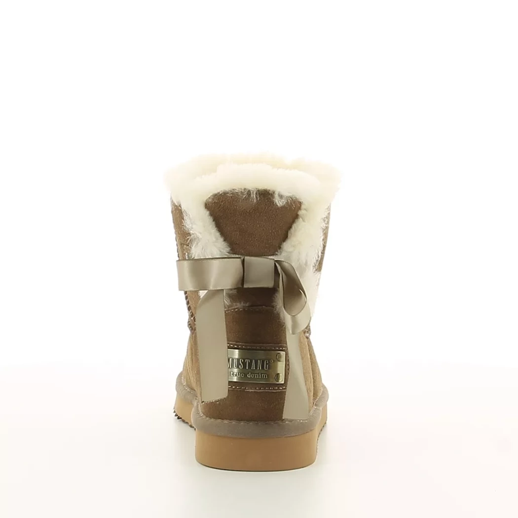 Image (3) de la chaussures Mustang - Boots Taupe en Cuir nubuck Image (3) de la chaussures Mustang - Boots Taupe en Cuir nubuck