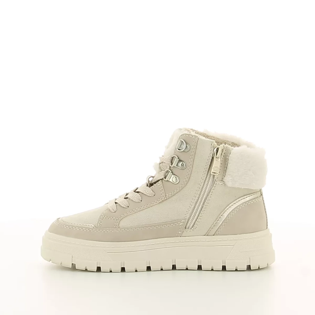 Image (4) de la chaussures Tom Tailor - Bottines Beige en Cuir synthétique Image (4) de la chaussures Tom Tailor - Bottines Beige en Cuir synthétique