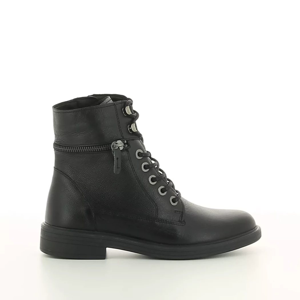 Image (2) de la chaussures Sens - Bottines Noir en Cuir Image (2) de la chaussures Sens - Bottines Noir en Cuir