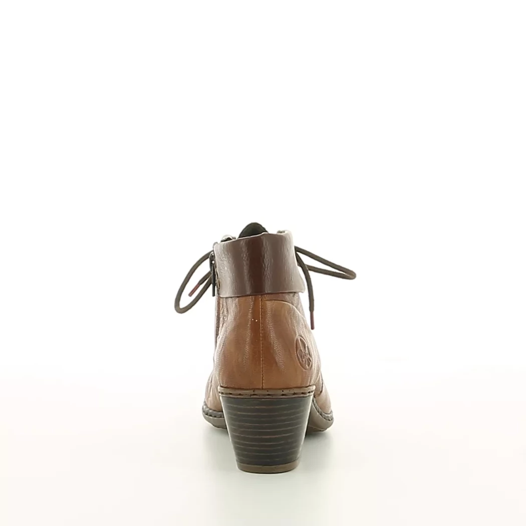 Image (3) de la chaussures Rieker - Bottines Cuir naturel / Cognac en Cuir Image (3) de la chaussures Rieker - Bottines Cuir naturel / Cognac en Cuir