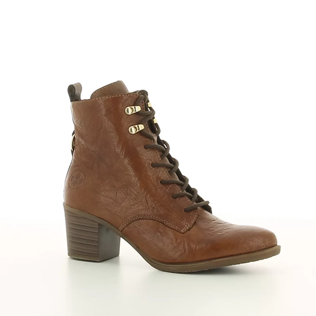 Image (1) de la chaussures Rieker - Bottines Cuir naturel / Cognac en Cuir Image (1) de la chaussures Rieker - Bottines Cuir naturel / Cognac en Cuir