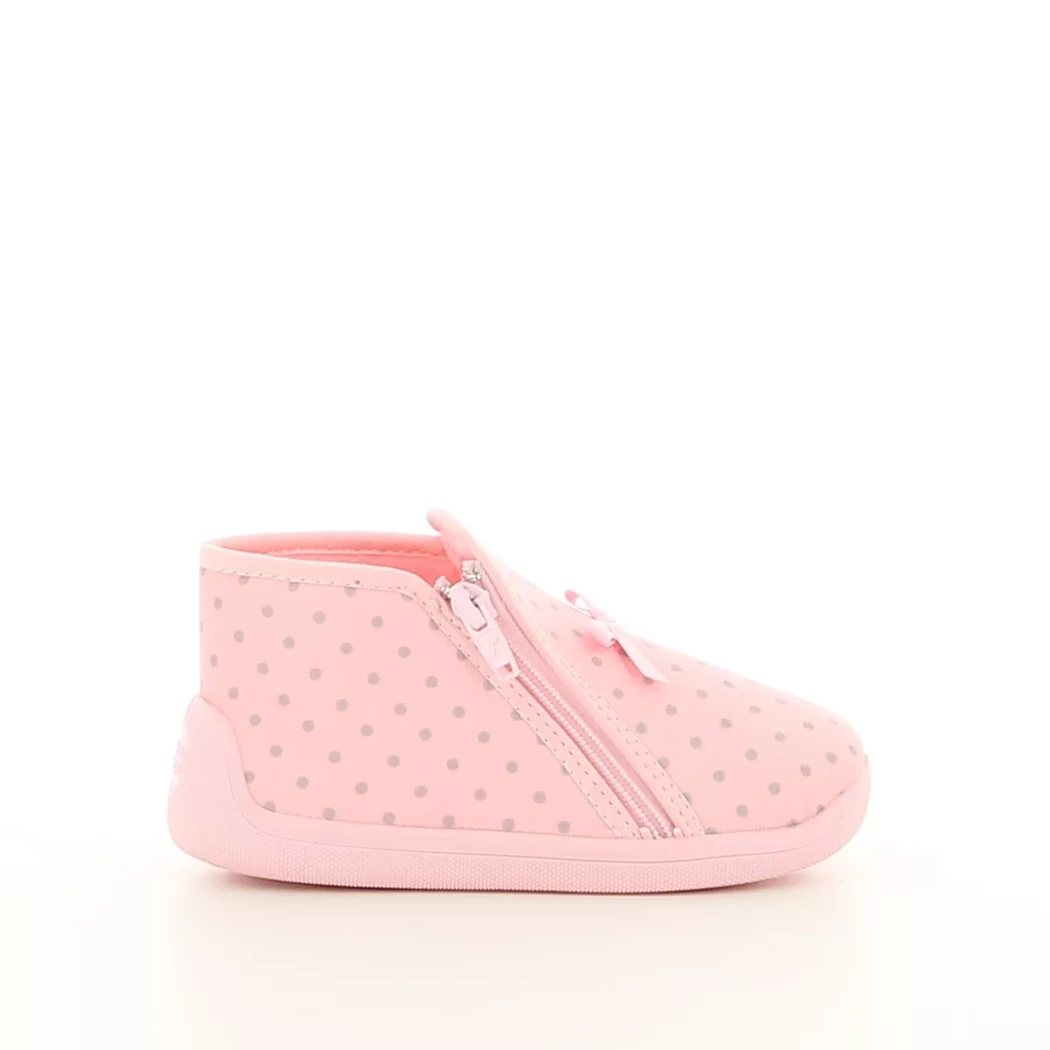 Image (2) de la chaussures Bossi - Pantoufles et Chaussons Rose en Textile