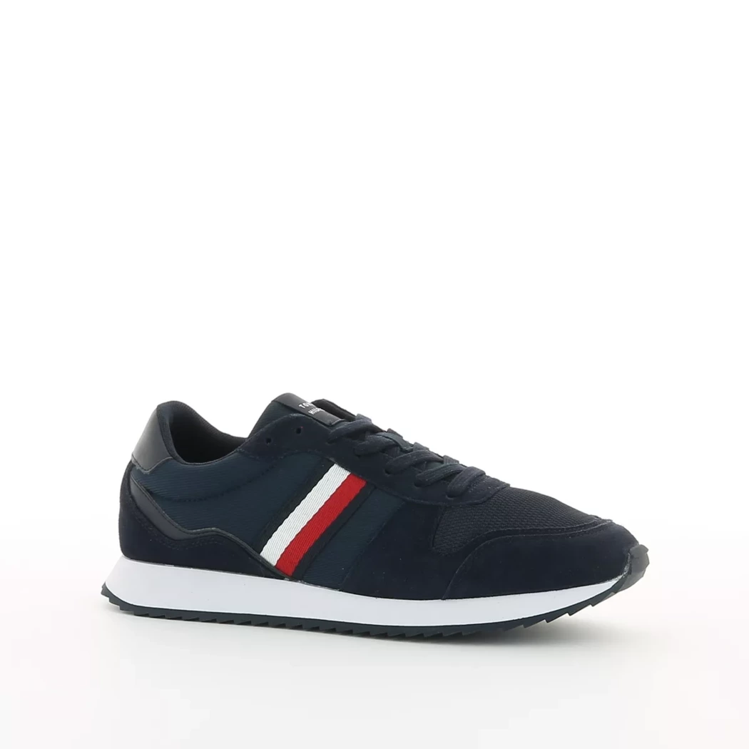 Image (1) de la chaussures Tommy Hilfiger - Baskets Bleu en Cuir nubuck Image (1) de la chaussures Tommy Hilfiger - Baskets Bleu en Cuir nubuck