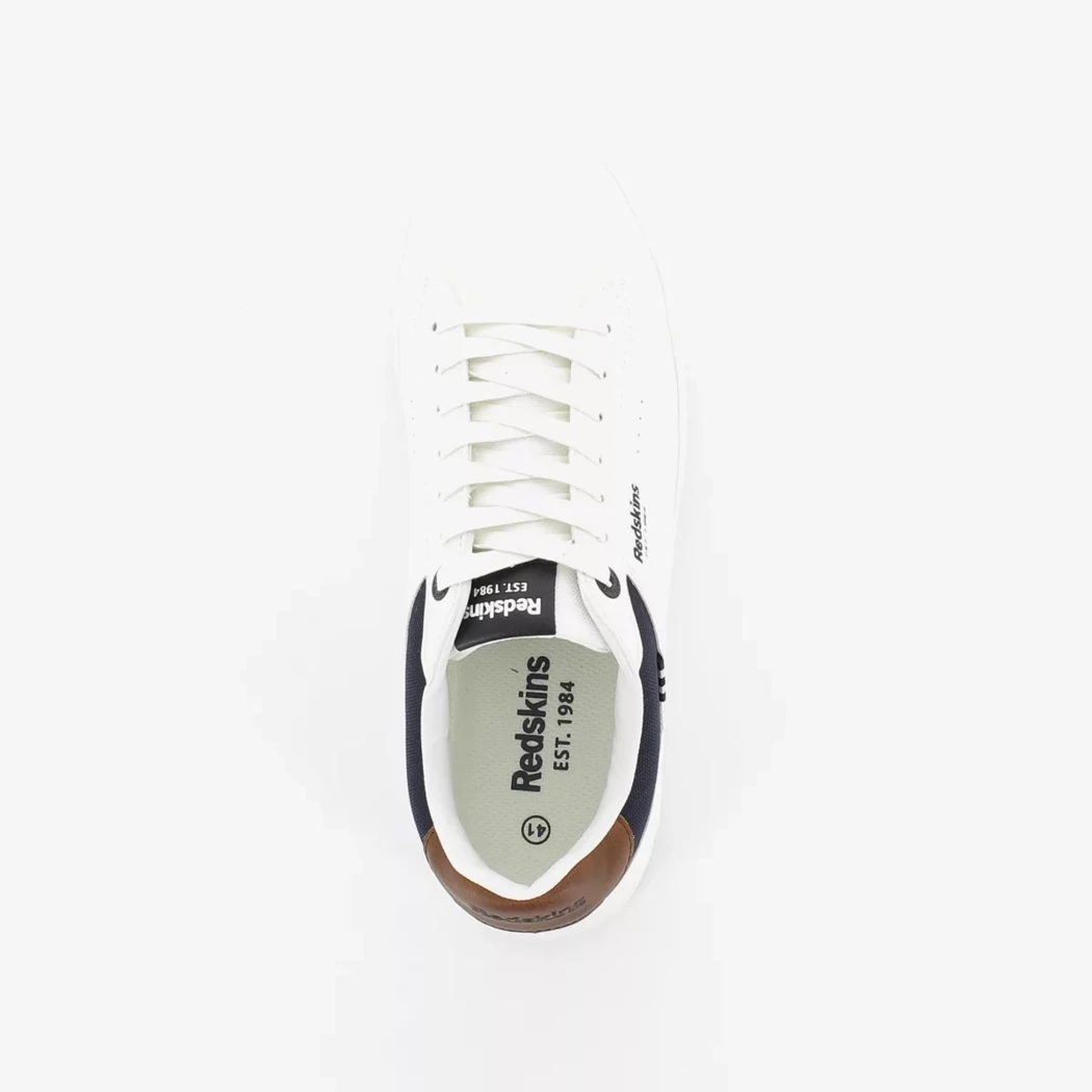 Image (6) de la chaussures Redskins - Baskets Blanc en Cuir Image (6) de la chaussures Redskins - Baskets Blanc en Cuir