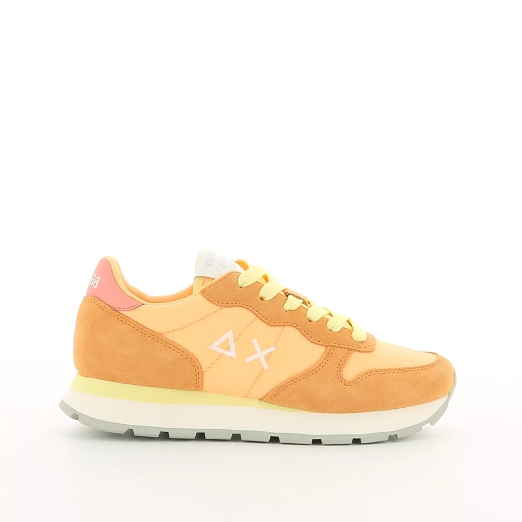 Image (2) de la chaussures Sun68 - Baskets Orange en Cuir nubuck Image (2) de la chaussures Sun68 - Baskets Orange en Cuir nubuck