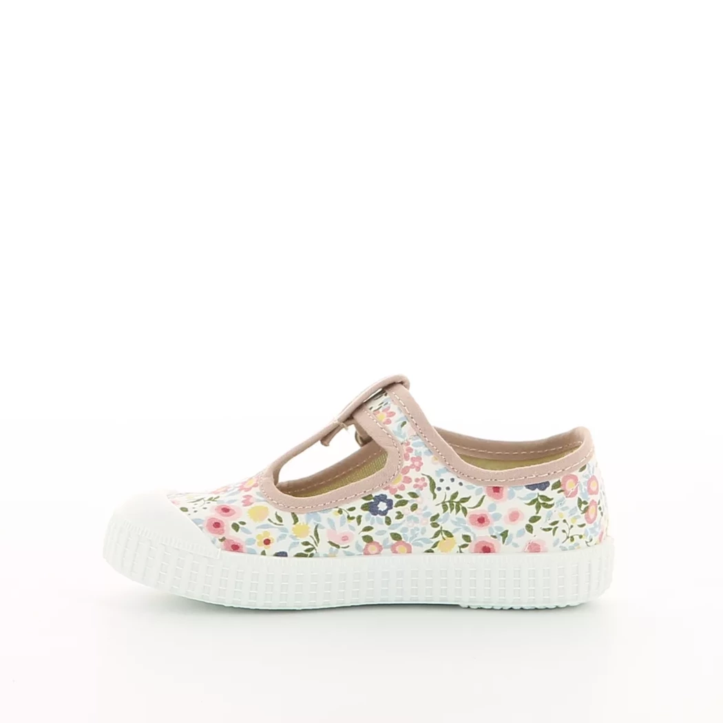 Image (4) de la chaussures Kmins - Sandales et Nu-Pieds Rose en Textile Image (4) de la chaussures Kmins - Sandales et Nu-Pieds Rose en Textile