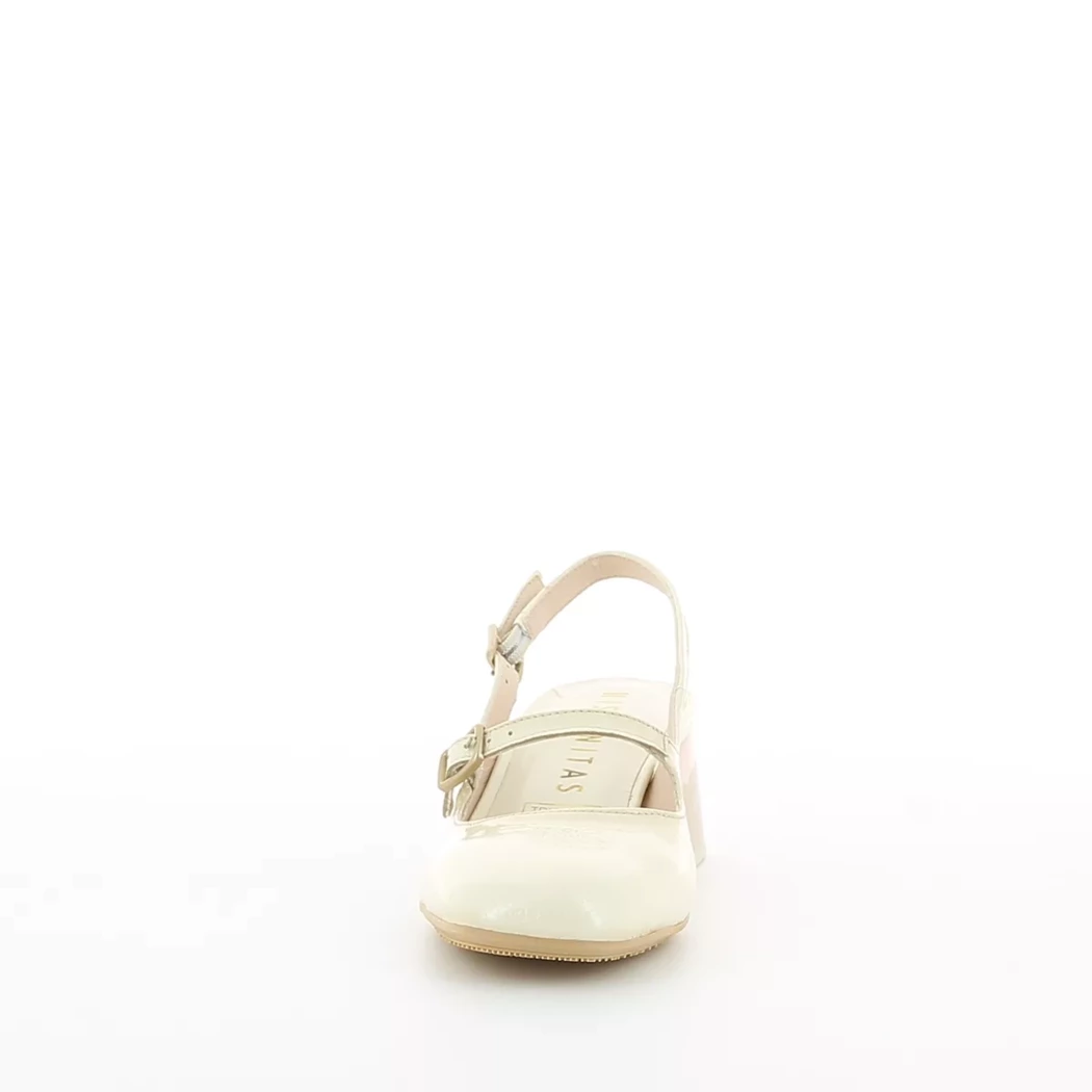 Image (5) de la chaussures Hispanitas - Escarpins Beige en Cuir vernis Image (5) de la chaussures Hispanitas - Escarpins Beige en Cuir vernis