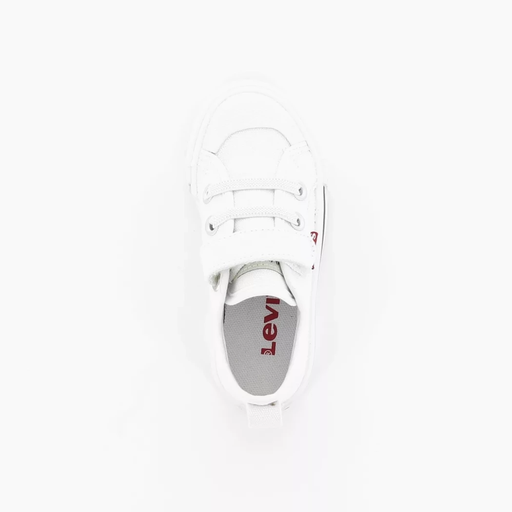 Image (6) de la chaussures Levi's - Baskets Blanc en Textile Image (6) de la chaussures Levi's - Baskets Blanc en Textile
