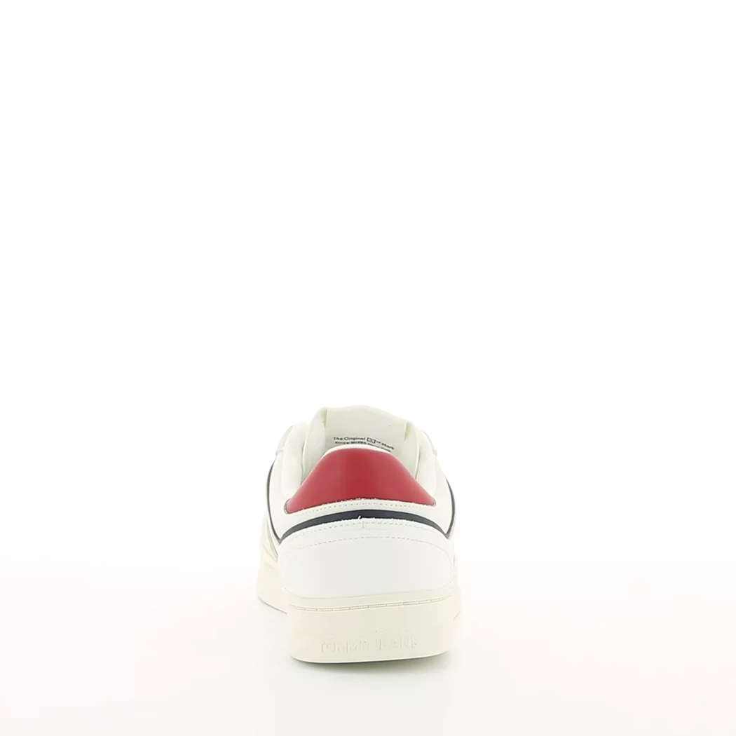 Image (3) de la chaussures Tommy jeans - Baskets Blanc en Cuir Image (3) de la chaussures Tommy jeans - Baskets Blanc en Cuir