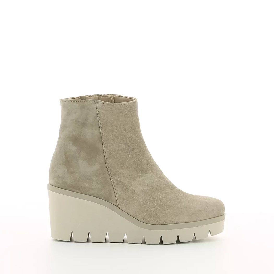 Image (2) de la chaussures Gabor - Boots Beige en Cuir nubuck Image (2) de la chaussures Gabor - Boots Beige en Cuir nubuck