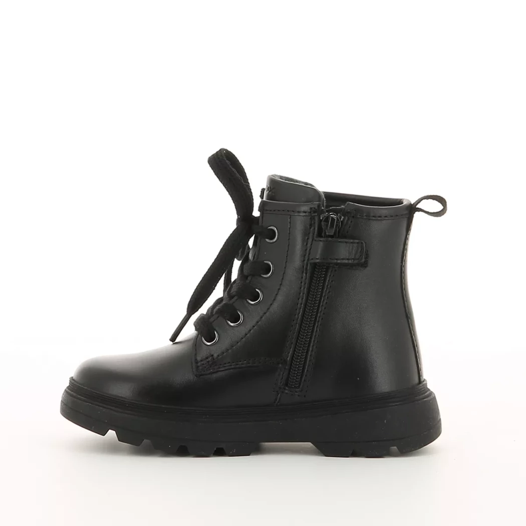 Image (4) de la chaussures Geox - Bottines Noir en Cuir synthétique Image (4) de la chaussures Geox - Bottines Noir en Cuir synthétique