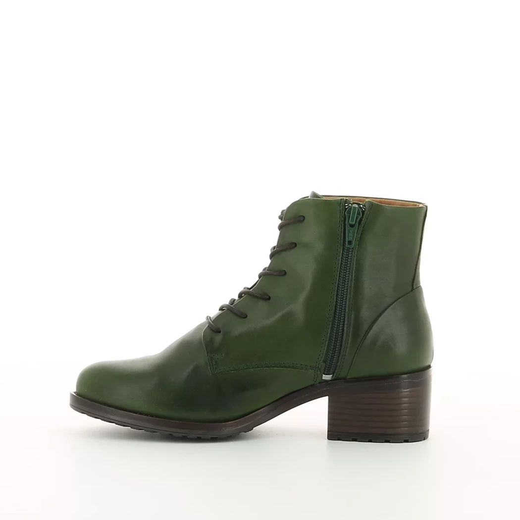 Image (4) de la chaussures Miz Mooz - Bottines Vert en Cuir