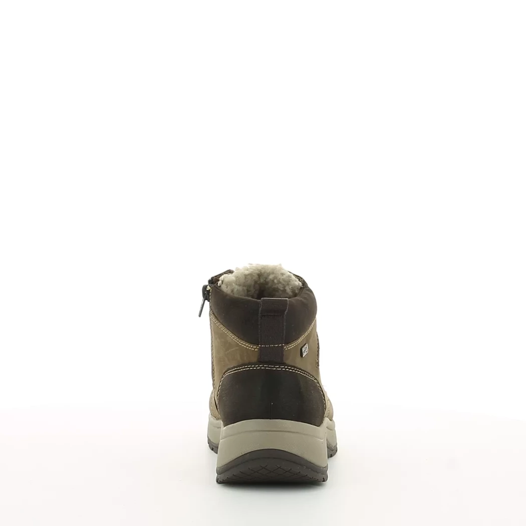 Image (3) de la chaussures Rieker - Bottines Taupe en Cuir nubuck Image (3) de la chaussures Rieker - Bottines Taupe en Cuir nubuck