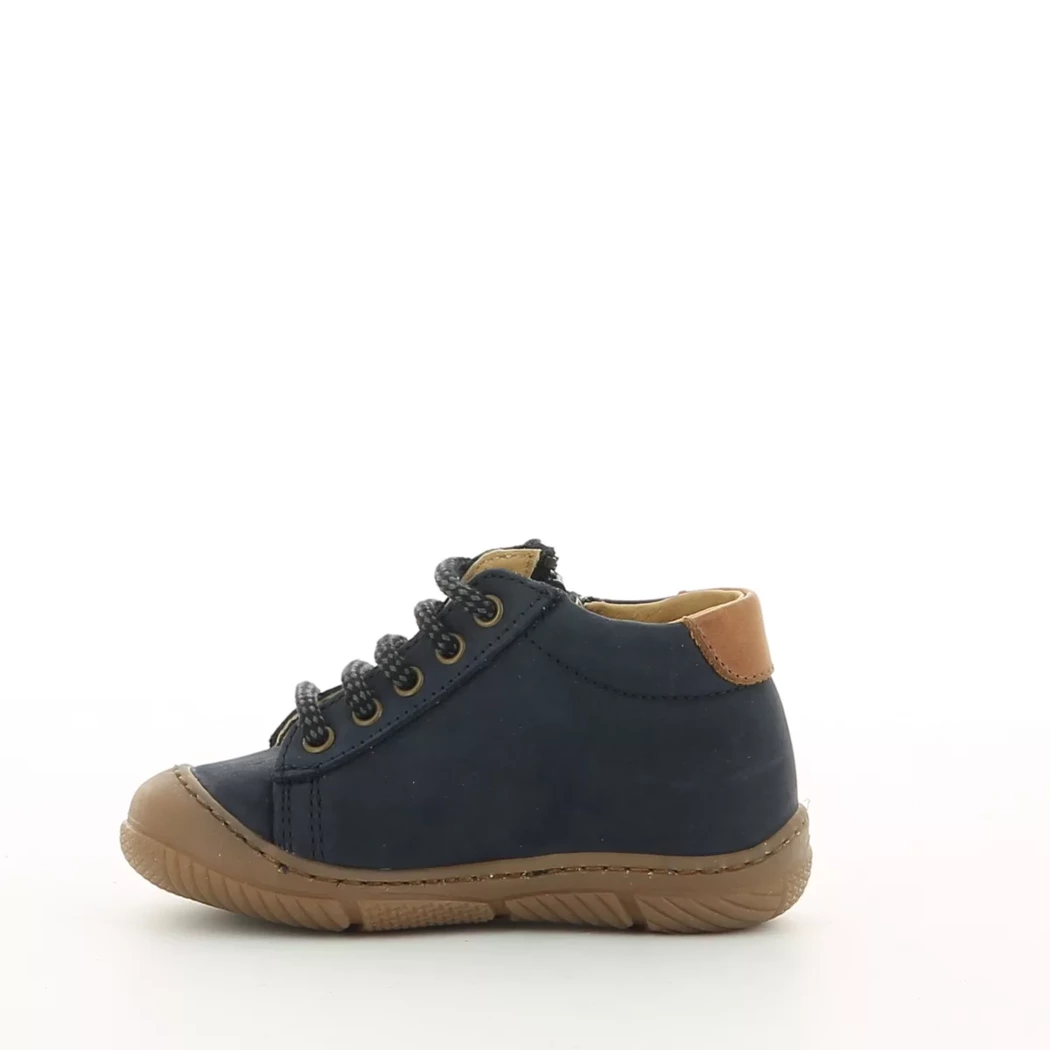 Image (4) de la chaussures Bopy - Bottines Bleu en Cuir nubuck Image (4) de la chaussures Bopy - Bottines Bleu en Cuir nubuck