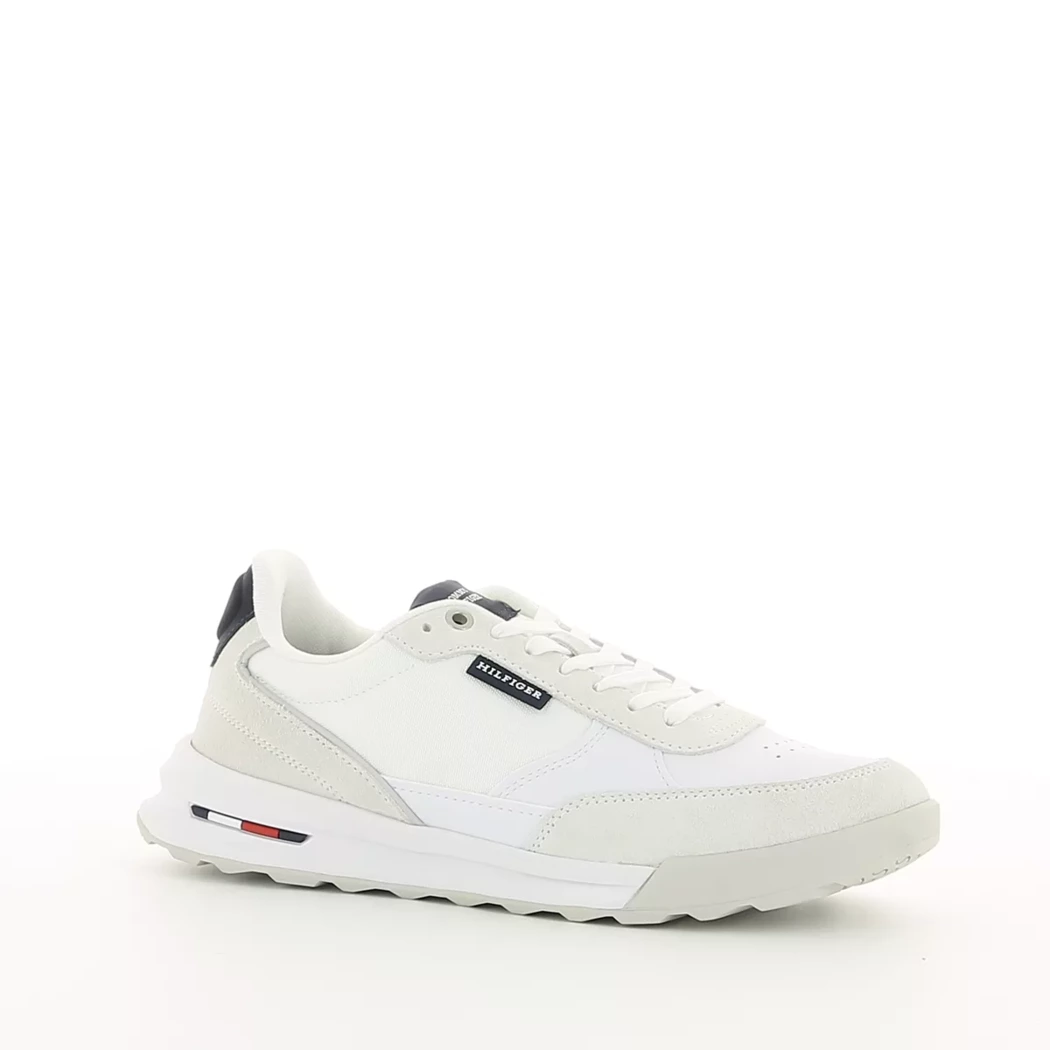 Image (1) de la chaussures Tommy Hilfiger - Baskets Blanc en Cuir Image (1) de la chaussures Tommy Hilfiger - Baskets Blanc en Cuir