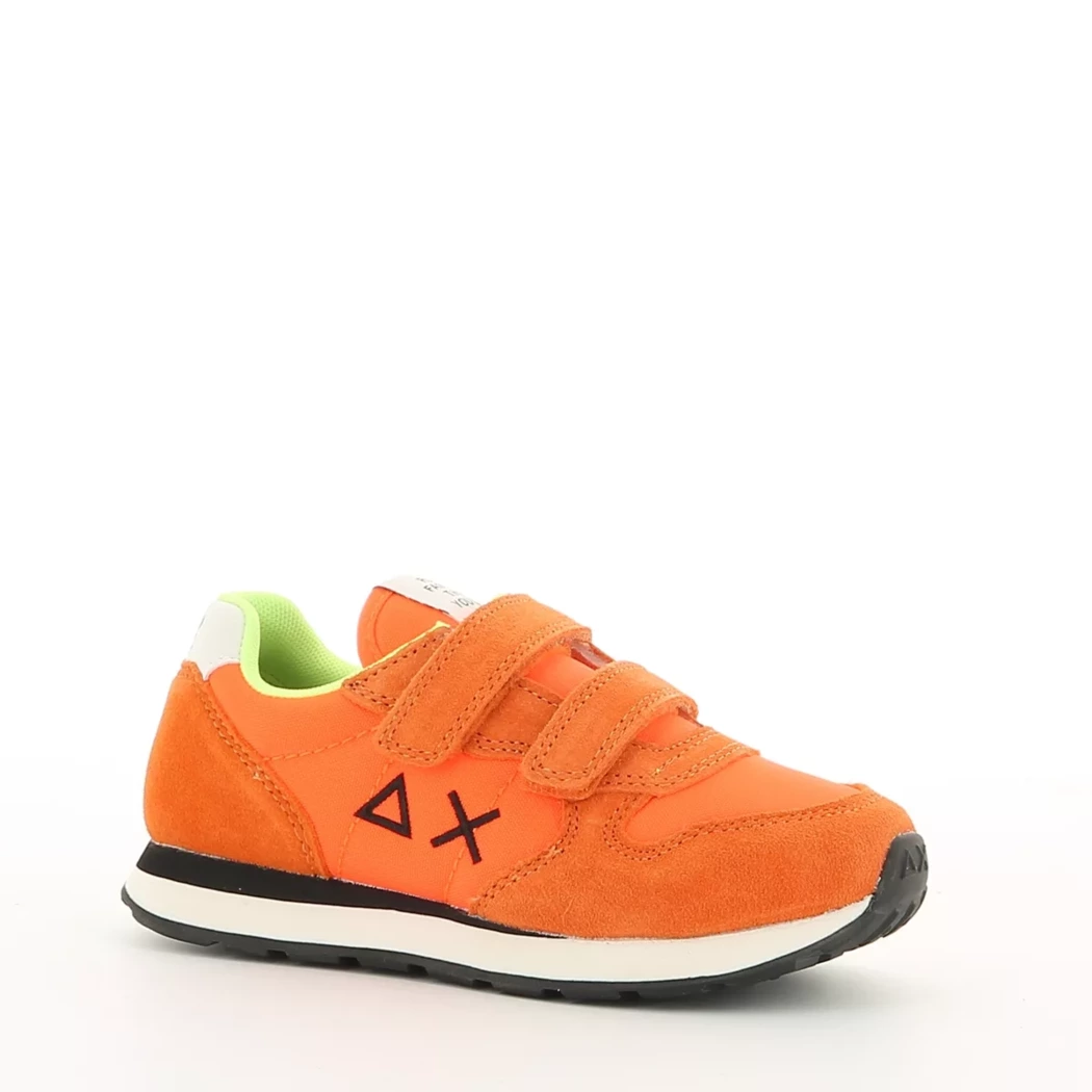 Image (1) de la chaussures Sun68 - Baskets Orange en Cuir nubuck Image (1) de la chaussures Sun68 - Baskets Orange en Cuir nubuck
