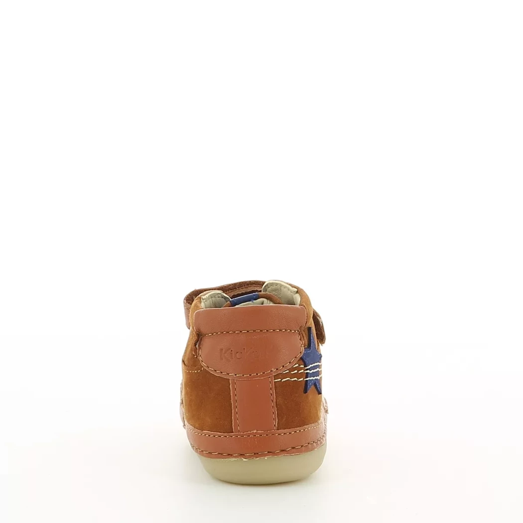 Image (3) de la chaussures Kickers - Bottines Cuir naturel / Cognac en Cuir nubuck Image (3) de la chaussures Kickers - Bottines Cuir naturel / Cognac en Cuir nubuck