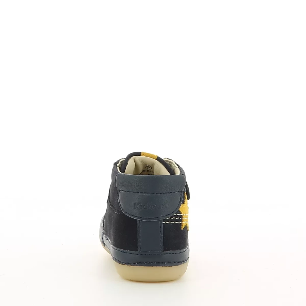 Image (3) de la chaussures Kickers - Bottines Bleu en Cuir nubuck Image (3) de la chaussures Kickers - Bottines Bleu en Cuir nubuck