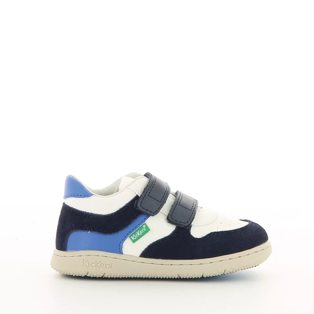 Image (2) de la chaussures Kickers - Baskets Blanc en Cuir Image (2) de la chaussures Kickers - Baskets Blanc en Cuir
