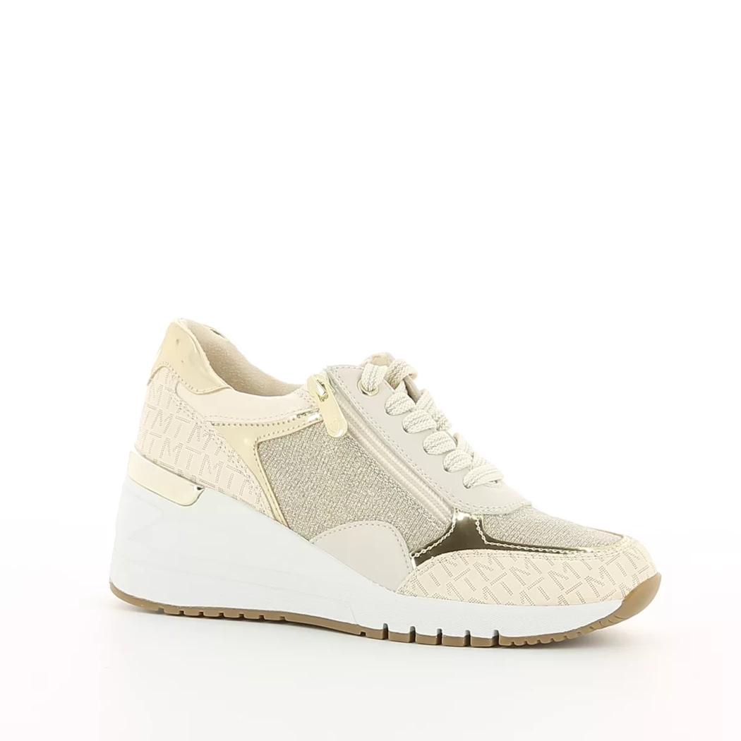 Image (1) de la chaussures Marco Tozzi - Baskets Beige en Cuir synthétique