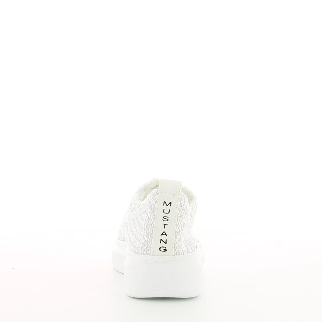Image (3) de la chaussures Mustang - Baskets Blanc en Textile Image (3) de la chaussures Mustang - Baskets Blanc en Textile