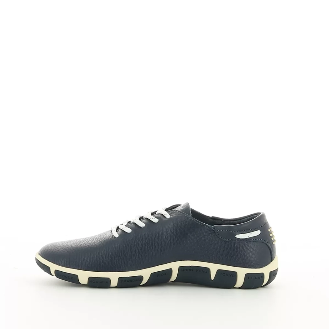 Image (4) de la chaussures Tbs - Baskets Bleu en Cuir Image (4) de la chaussures Tbs - Baskets Bleu en Cuir