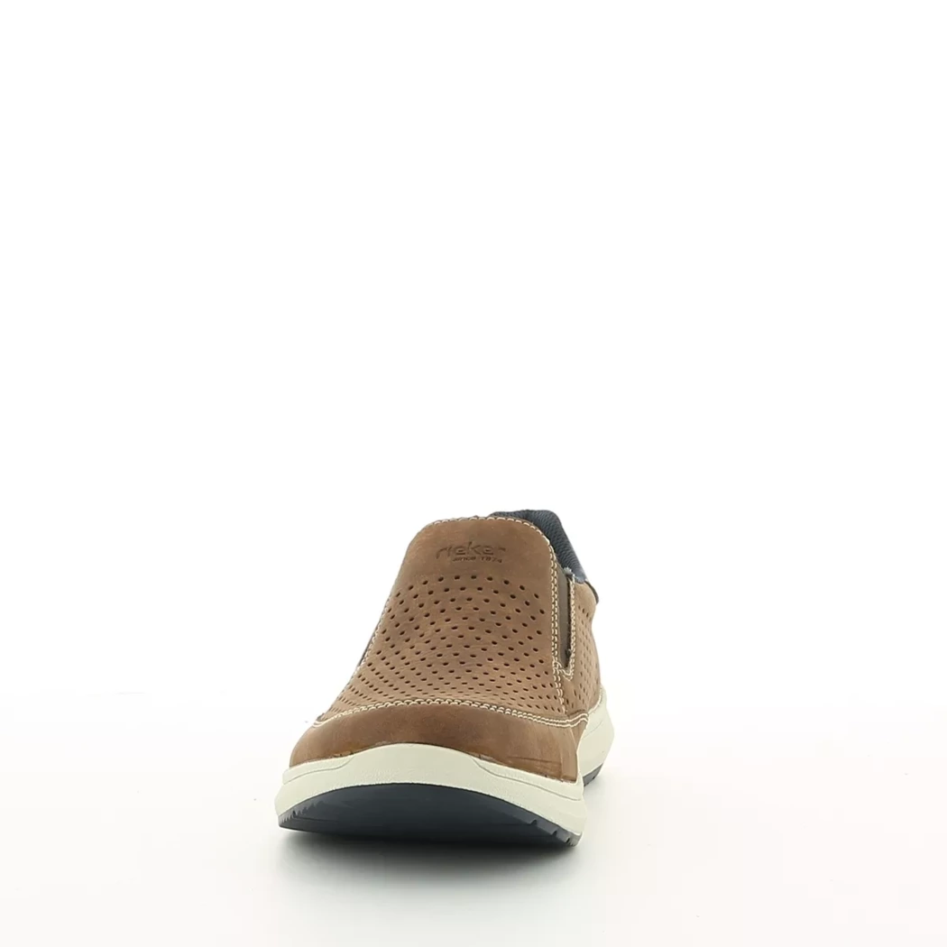 Image (5) de la chaussures Rieker - Mocassins Marron en Cuir