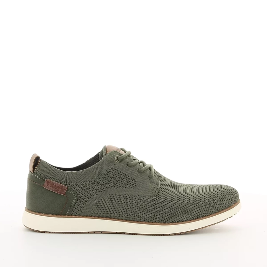 Image (2) de la chaussures Wrangler - Baskets Vert en Textile
