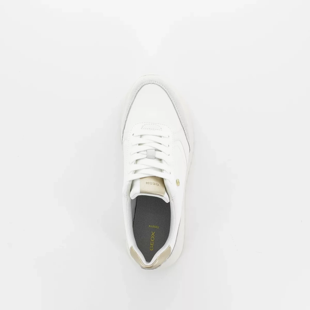 Image (6) de la chaussures Geox - Baskets Blanc en Cuir Image (6) de la chaussures Geox - Baskets Blanc en Cuir