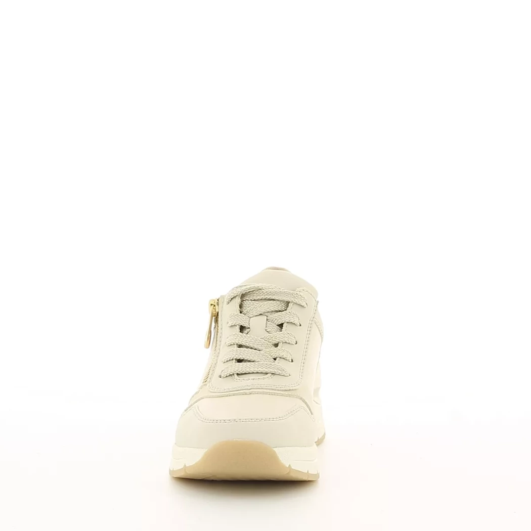 Image (5) de la chaussures Rieker - Baskets Beige en Cuir synthétique
