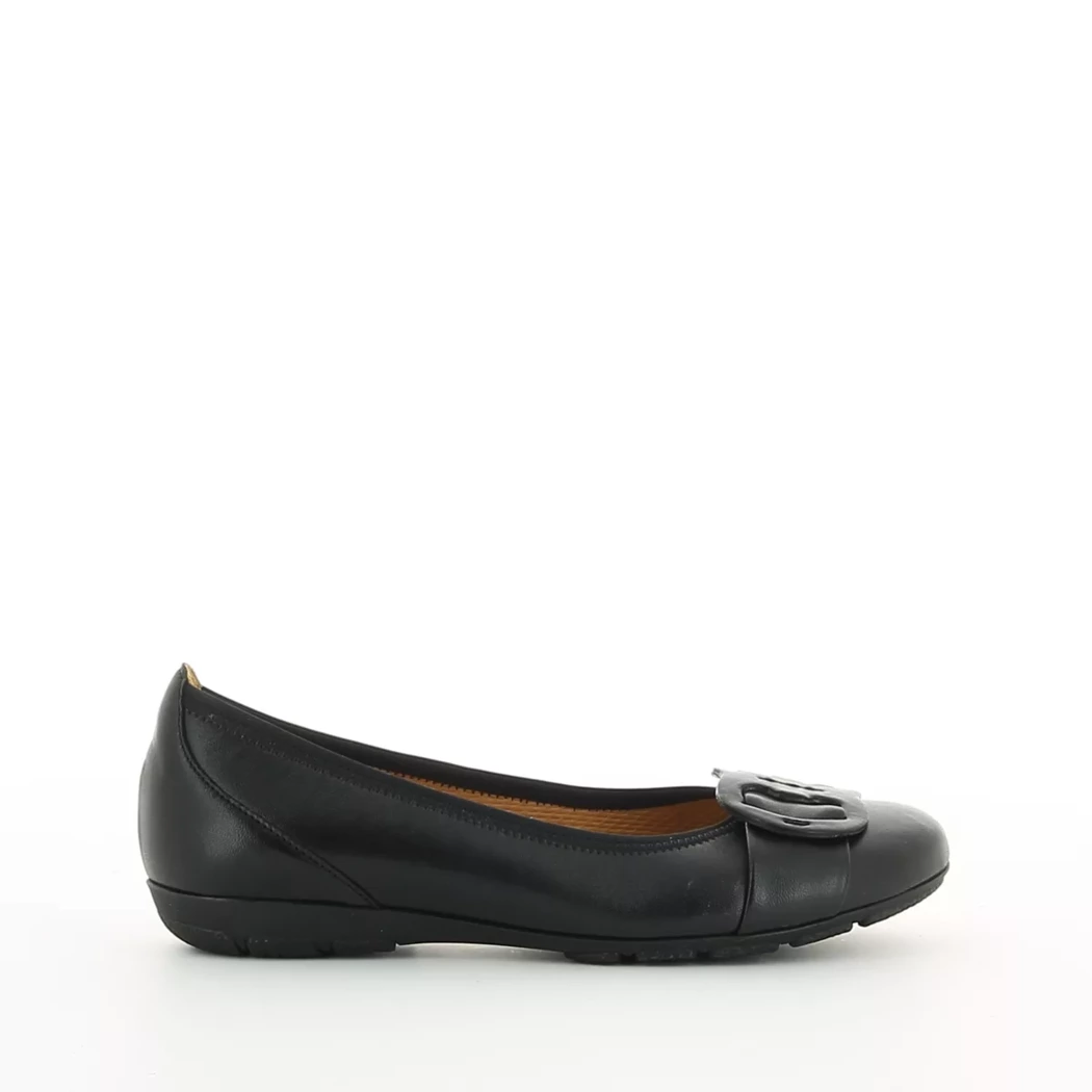 Image (2) de la chaussures Gabor - Ballerines Noir en Cuir Image (2) de la chaussures Gabor - Ballerines Noir en Cuir