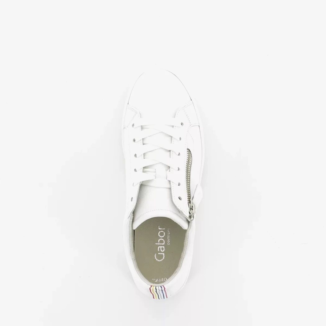 Image (6) de la chaussures Gabor - Baskets Blanc en Cuir Image (6) de la chaussures Gabor - Baskets Blanc en Cuir
