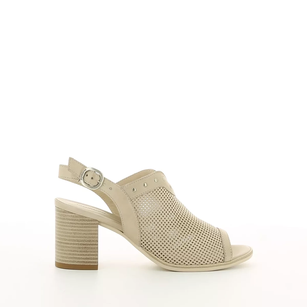 Image (2) de la chaussures Nero Giardini - Sandales et Nu-Pieds Beige en Cuir