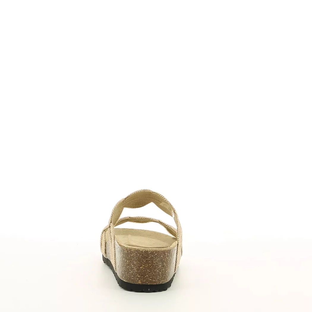 Image (3) de la chaussures Bio Divina - Mules et Sabots Or / Bronze / Platine en Textile