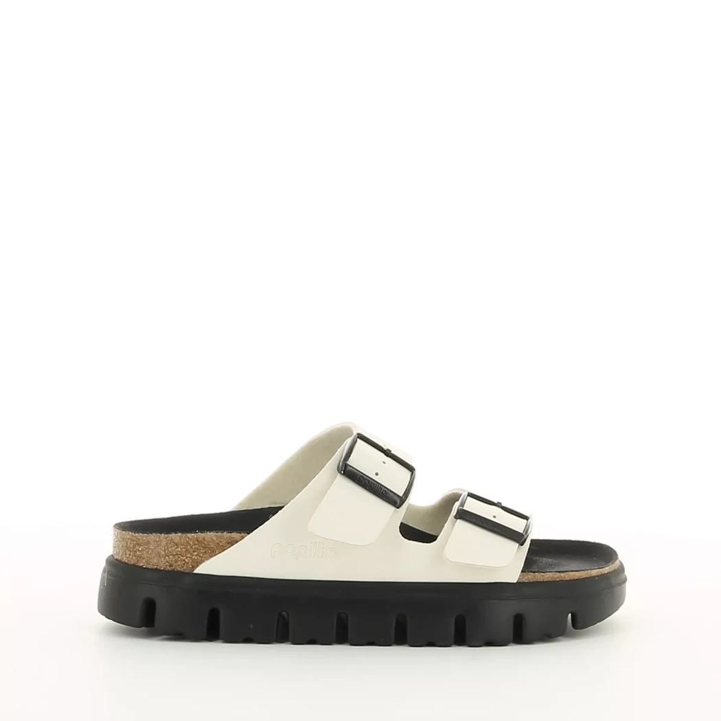 Image (2) de la chaussures Birkenstock - Mules et Sabots Beige en Cuir synthétique