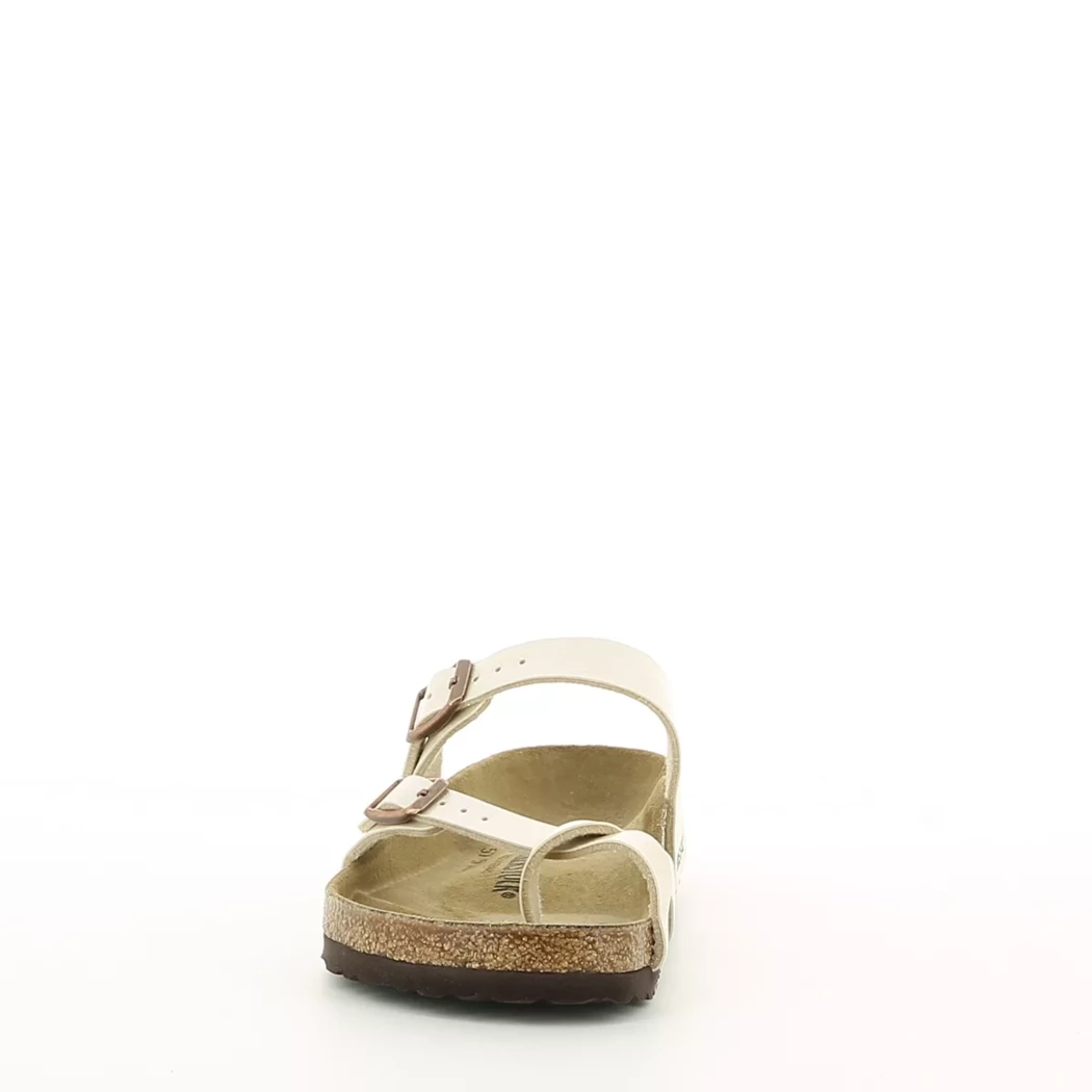 Image (5) de la chaussures Birkenstock - Mules et Sabots Beige en Cuir synthétique Image (5) de la chaussures Birkenstock - Mules et Sabots Beige en Cuir synthétique