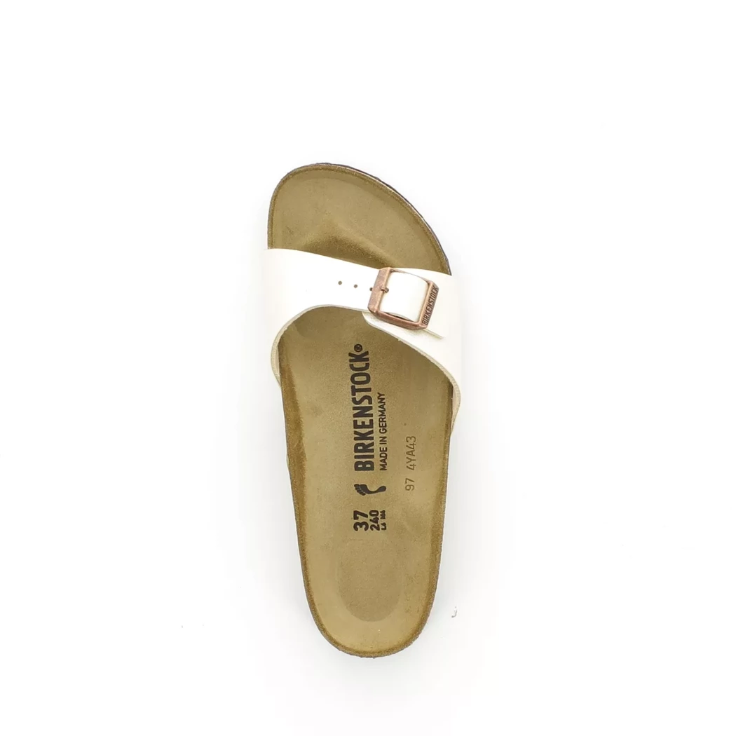 Image (6) de la chaussures Birkenstock - Mules et Sabots Beige en Cuir synthétique