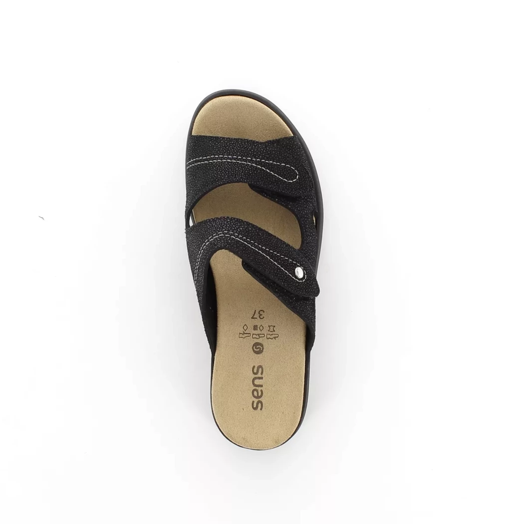 Image (6) de la chaussures Aco Shoes - Mules et Sabots Noir en Cuir nubuck Image (6) de la chaussures Aco Shoes - Mules et Sabots Noir en Cuir nubuck