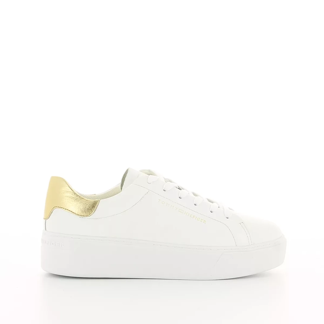 Image (2) de la chaussures Tommy Hilfiger - Baskets Blanc en Cuir