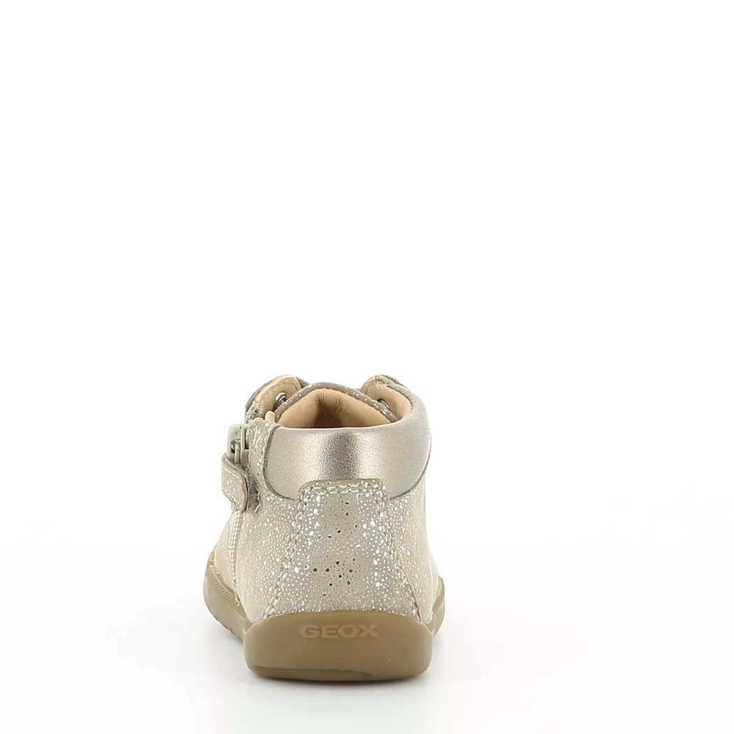 Image (3) de la chaussures Geox - Bottines Taupe en Cuir nubuck