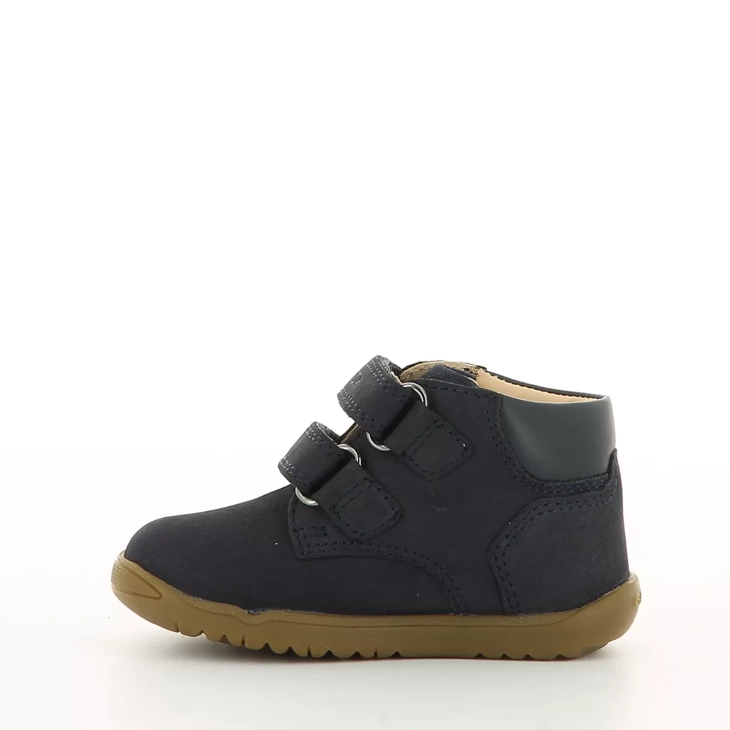 Image (4) de la chaussures Geox - Bottines Bleu en Cuir nubuck Image (4) de la chaussures Geox - Bottines Bleu en Cuir nubuck