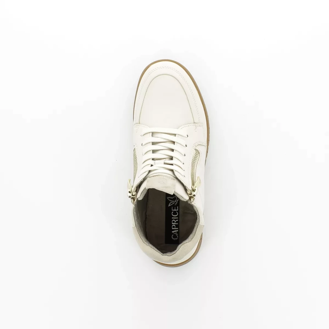 Image (6) de la chaussures Caprice - Bottines Beige en Cuir