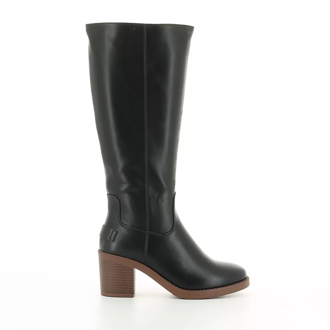 Image (2) de la chaussures Pretty Stories - Bottes Noir en Cuir synthétique