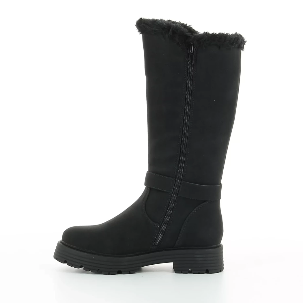 Image (4) de la chaussures Fashion Victim - Bottes Noir en Cuir synthétique