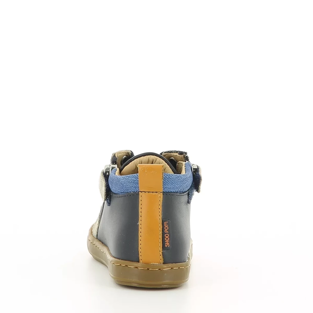 Image (3) de la chaussures Shoo pom - Bottines Bleu en Cuir Image (3) de la chaussures Shoo pom - Bottines Bleu en Cuir