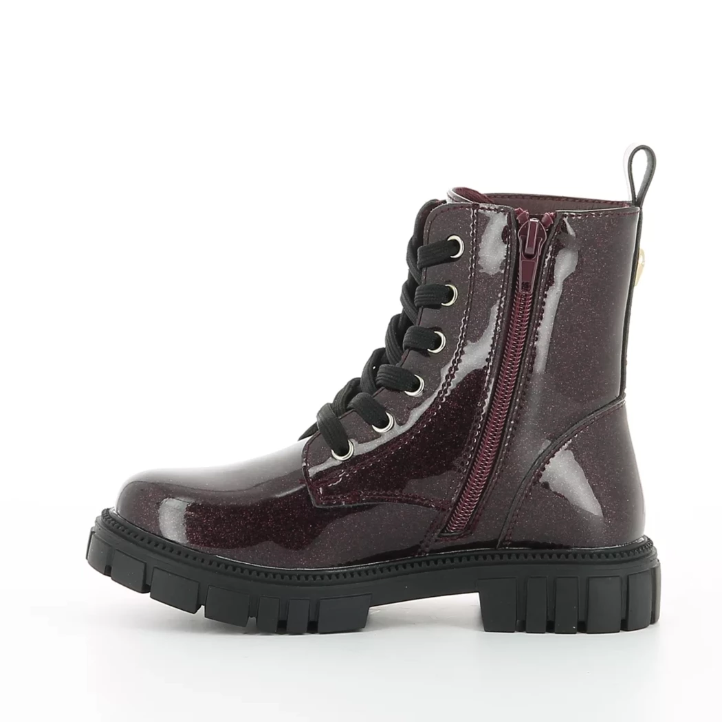 Image (4) de la chaussures Conguitos - Bottines Bordeaux en Cuir synthétique