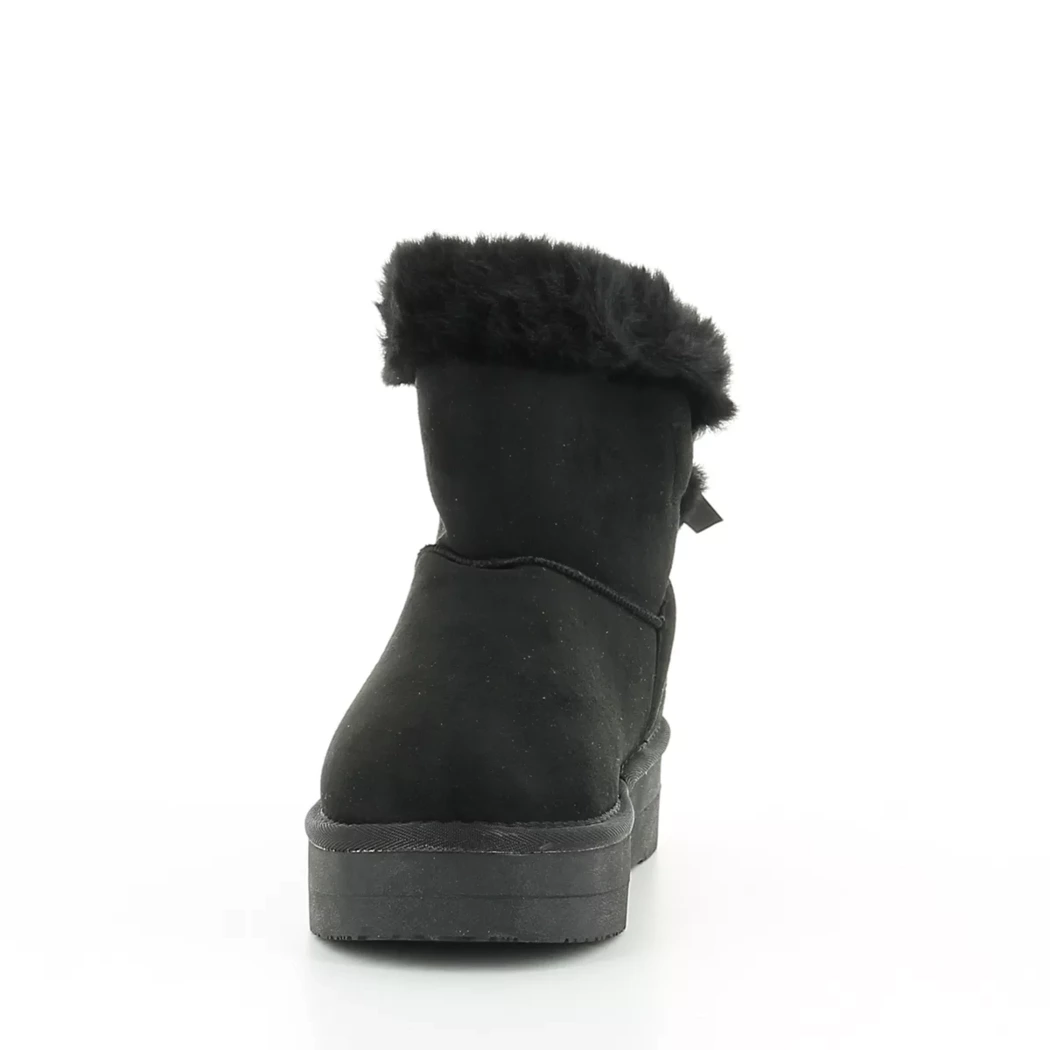 Image (5) de la chaussures B&W - Boots Noir en Cuir synthétique