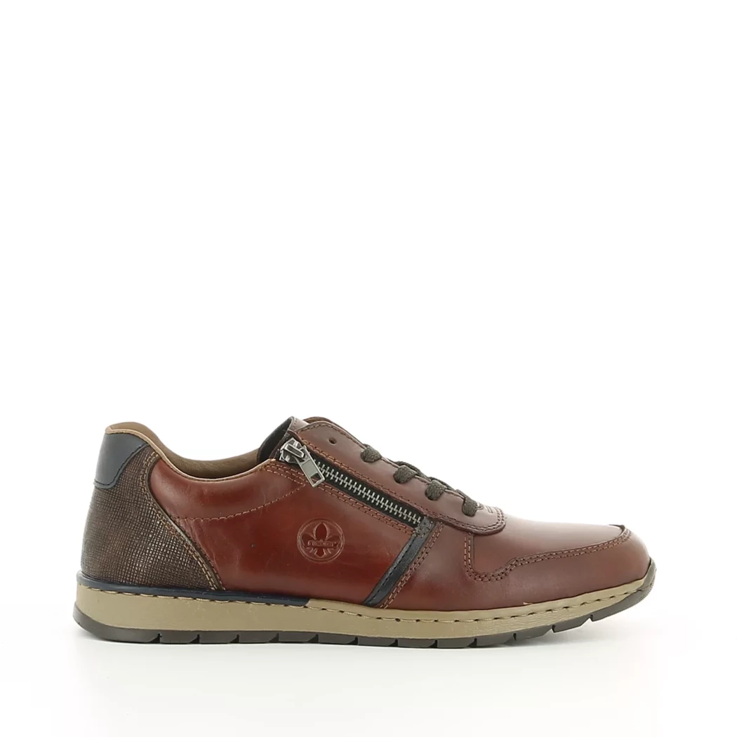 Image (2) de la chaussures Rieker - Chaussures à lacets Cuir naturel / Cognac en Cuir